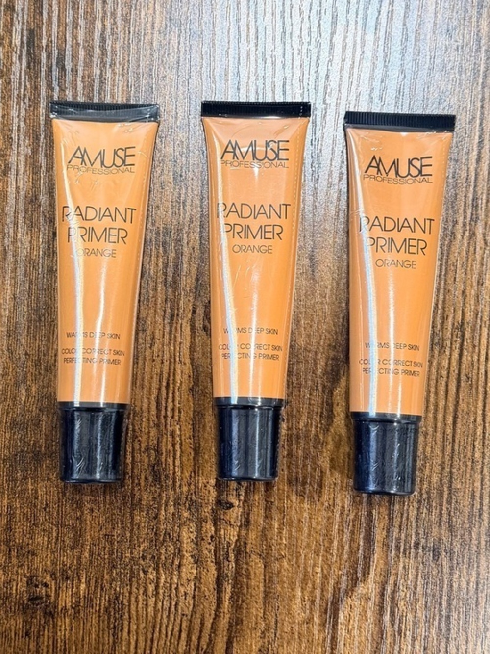 Amuse Professional Radiant Primer – Orange Color-Correcting Base